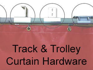Track and Trolley Curtain Hardware